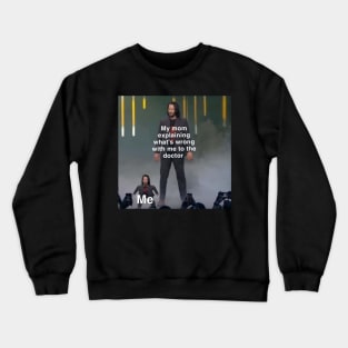 Keanu Reeves Meme Crewneck Sweatshirt